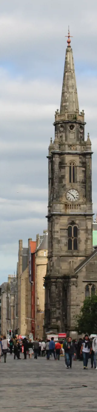 In der «Royal Mile» in Edinburgh